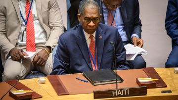 El embajador de Haití ante la ONU, Antonio Rodrigue
