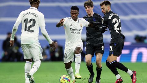 Vinícius Júnior y Eduardo Camavinga fueron de los más destacados para el Real Madrid.