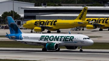Aviones de Spirit y Frontier