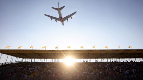 Foto referencial de un Airbus A380.