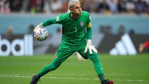 Keylor Navas durante el Mundial Qatar 2022 ante Alemania.