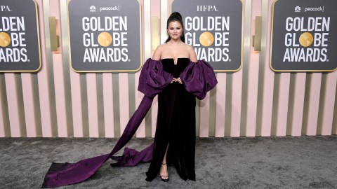 La cantante Selena Gómez.