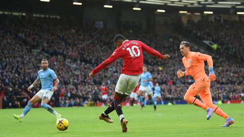 Rashford marcó el de la victoria para el Manchester United.