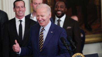 President Biden Welcomes The NBA Champions Golden State Warriors To The White House