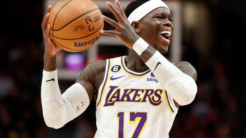 Schroder había sido figura ese día con los Lakers.