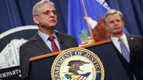 El fiscal general de Estados Unidos, Merrick Garland