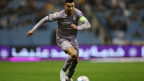 Cristiano ya exhibió el reloj en la previa de su segundo partido con Al-Nassr.