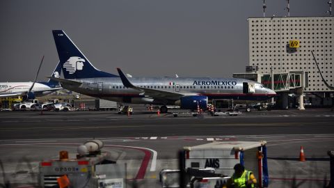 MEXICO-AIR-AEROMEXICO-PILOTS-STRIKE