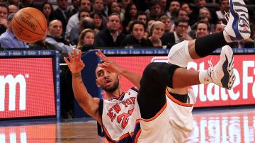 Jared Jeffries en total disputó seis temporadas en New York Knicks.