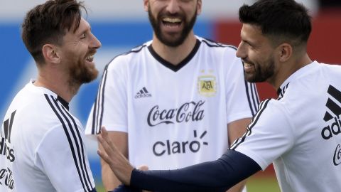 Messi y el Kun comparten equipo desde la sub20 de Argentina