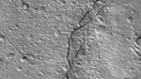 El "oso" descubierto por los astrónomos de la NASA en la superficie de Marte.