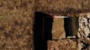 Las ruinas del templo de Poseidón.