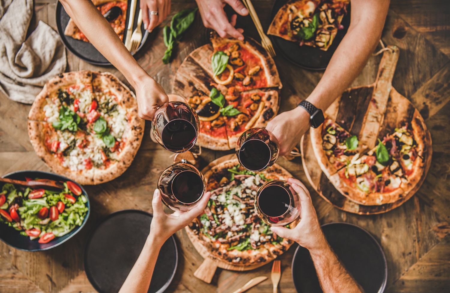 Cuáles son los mejores vinos para maridar la pizza