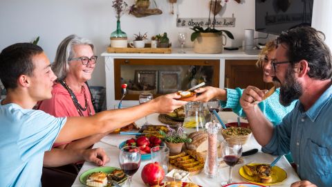 Comida suegros
