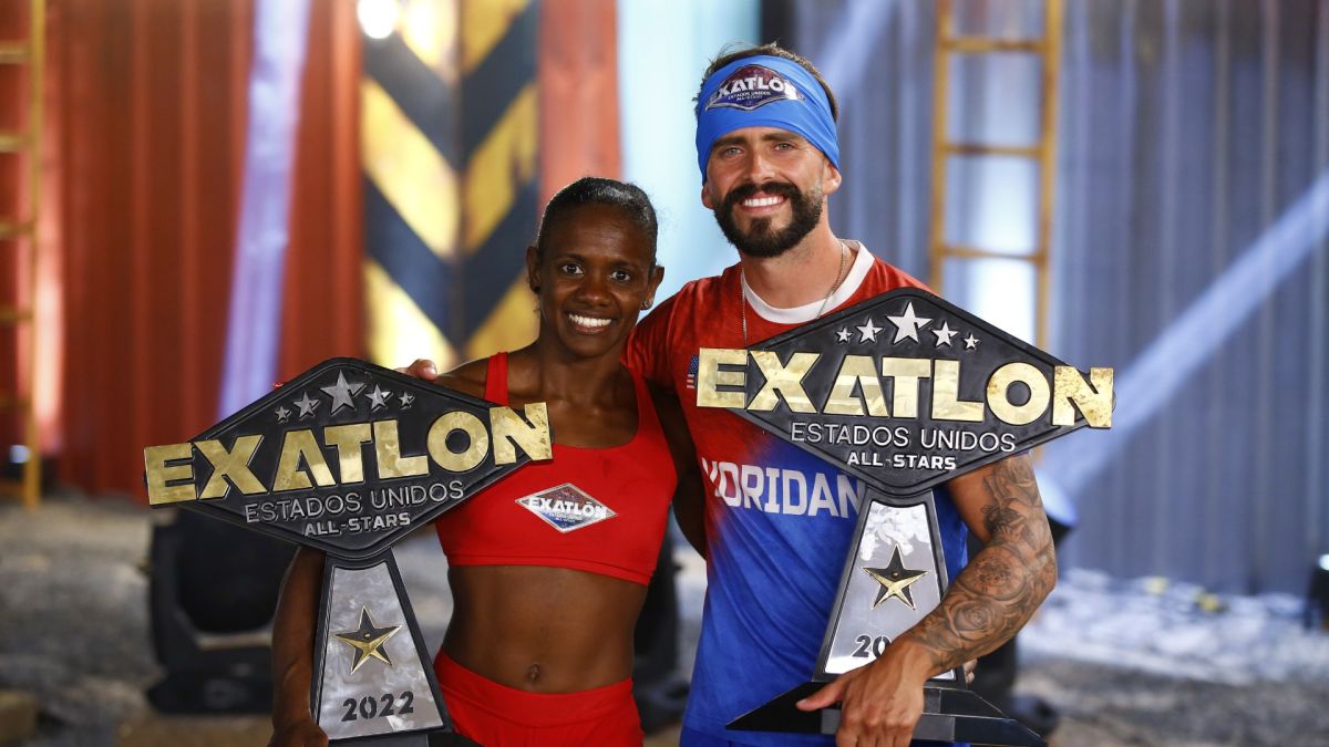 Yamilet Peña and Yoridan Martínez are the winners of the United States Exatlón