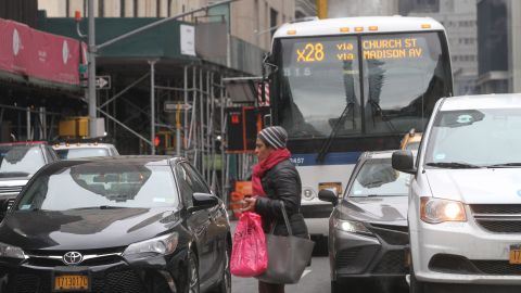 El tráfico en Manhattan es normalmente complicado.