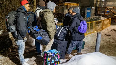 Cientos de emigrantes dejan Nueva York por un paso "ilegal" a Canadá