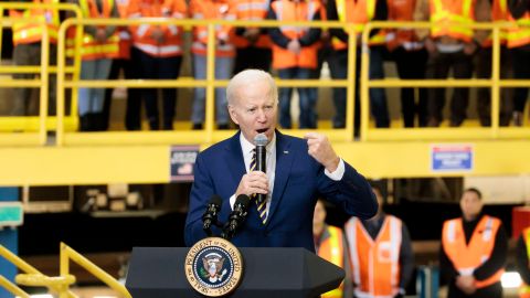 Presidente Biden en Hudson Yards, NYC.