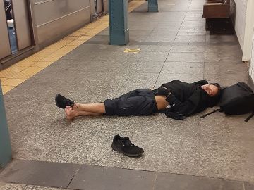 Anarquía en el Metro de NYC.