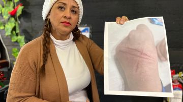 Sandra Milena Rodríguez, denuncia ngeligencia de la Escuela Intermedia 358, de Jamaica, Queens