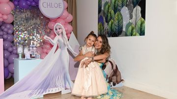 Carolina Sarassa le festejó los 4 años a su hija Chloé