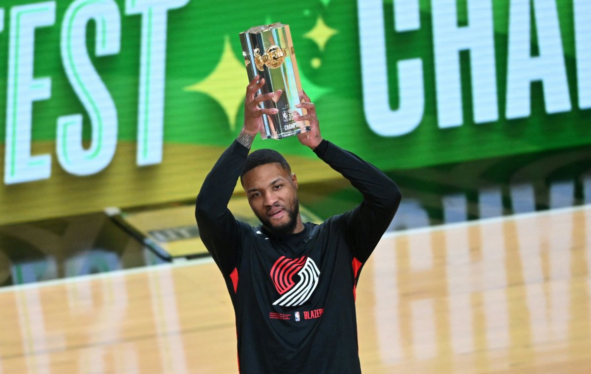 La tercera fue la vencida Damian Lillard se coronó rey de los triples