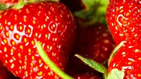 Fresas saludables para el corazón