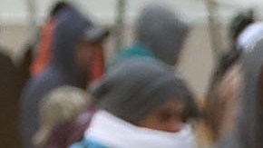 Thousands Of Migrants Wait To Enter U.S At Small Texas Border Crossing