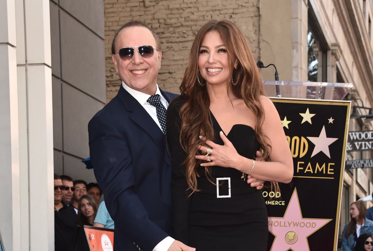 Thalía and Tommy Mottola deny separation rumors after celebrating Valentine’s Day with other celebrities