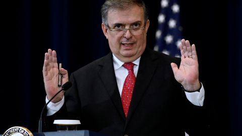 El canciller Ebrard destacó la estrecha cooperación entre ambos países para hacer frente al flujo de drogas sintéticas y de fentanilo hacia el norte.