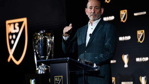 El comisionado de la MLS Don Garber.