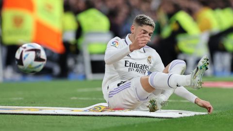 Fede Valverde durante un encuentro ante Cádiz.