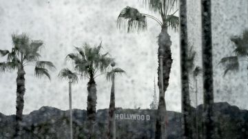 Rótulo de Hollywood en California