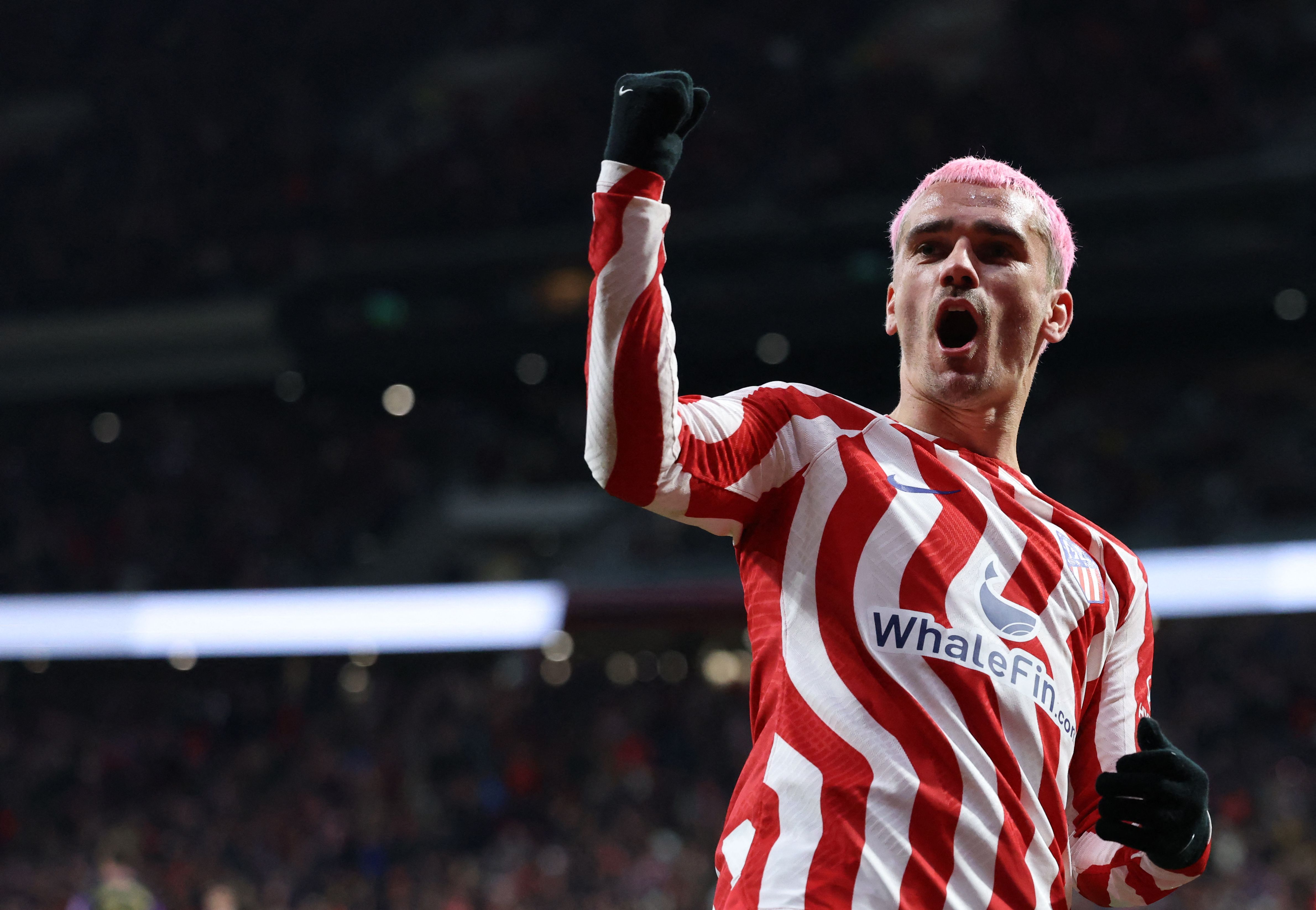 Video: Antoine Griezmann enloqueció de felicidad por el triunfo de Kansas City Chiefs en el Super Bowl LVII