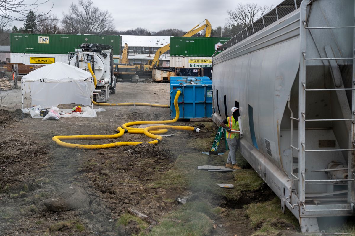 Accident in Ohio: Residents in the area of ​​the derailment report rashes, nausea and sore throat