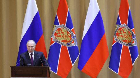 Presidente ruso Vladimir Putin