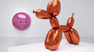 Press Preview For Qatar Museums' Exhibition "Jeff Koons: Lost in America" In Doha, Qatar