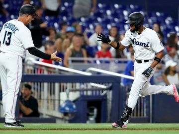 Camisetas De Beisbol De Los Marlins Azul