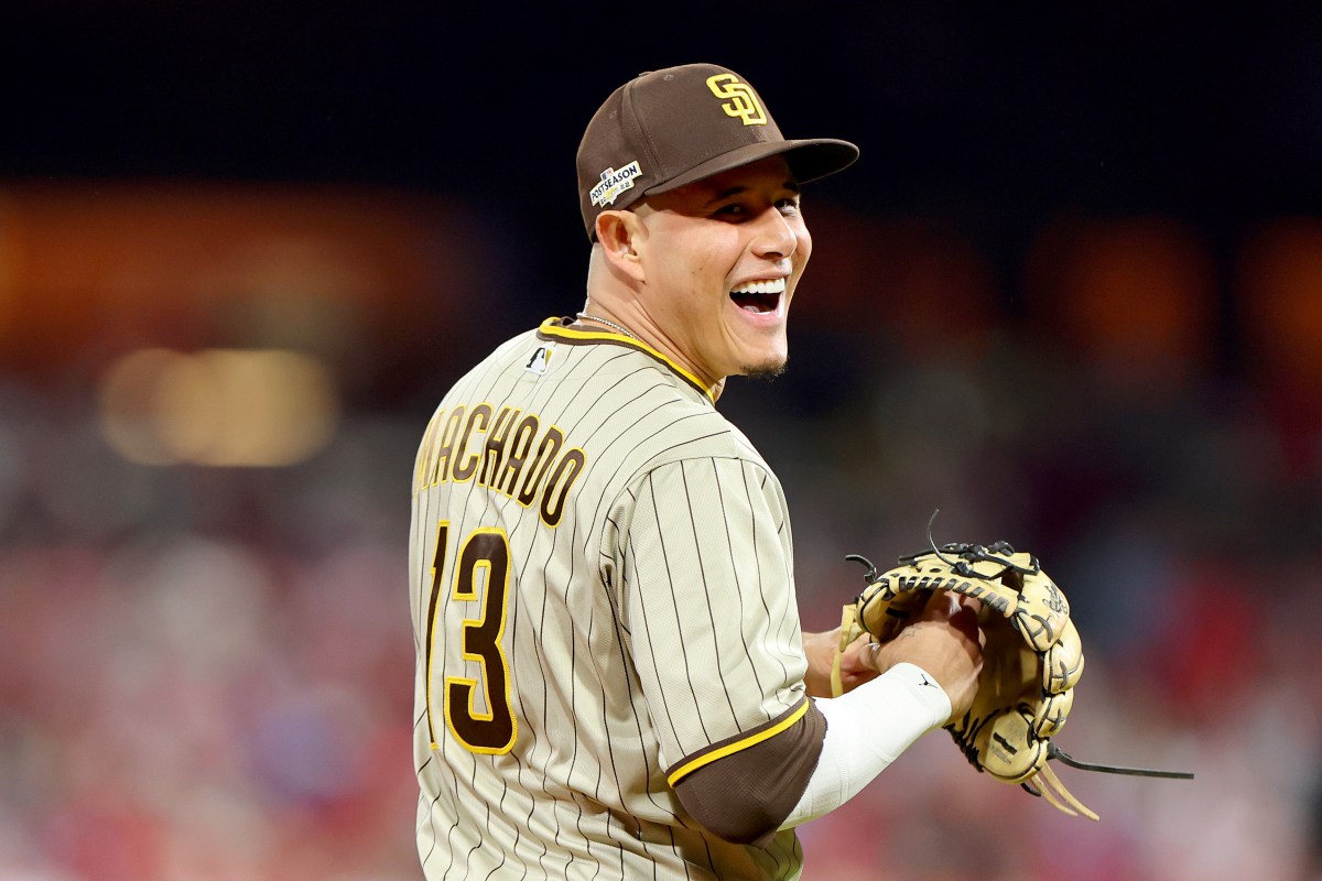 B0MBAZ0 MANNY MACHADO SE SALDRA DEL CONTRATO AL TERMINO DE LA TEMPORADA 2023  CON SAN DIEGO PADRES 