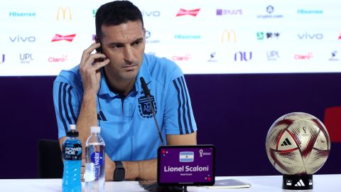 Scaloni es el actual seleccionador de Argentina