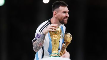 El argentino viene de ganar el Mundial con su selección.