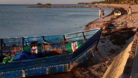 Influx Of Migrants Arriving By Boat To Florida Keys