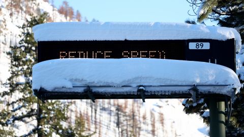 Nieve en California