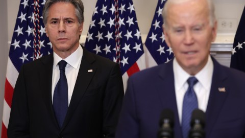 Secretario de Estado Antony Blinken y presidente Joe Biden