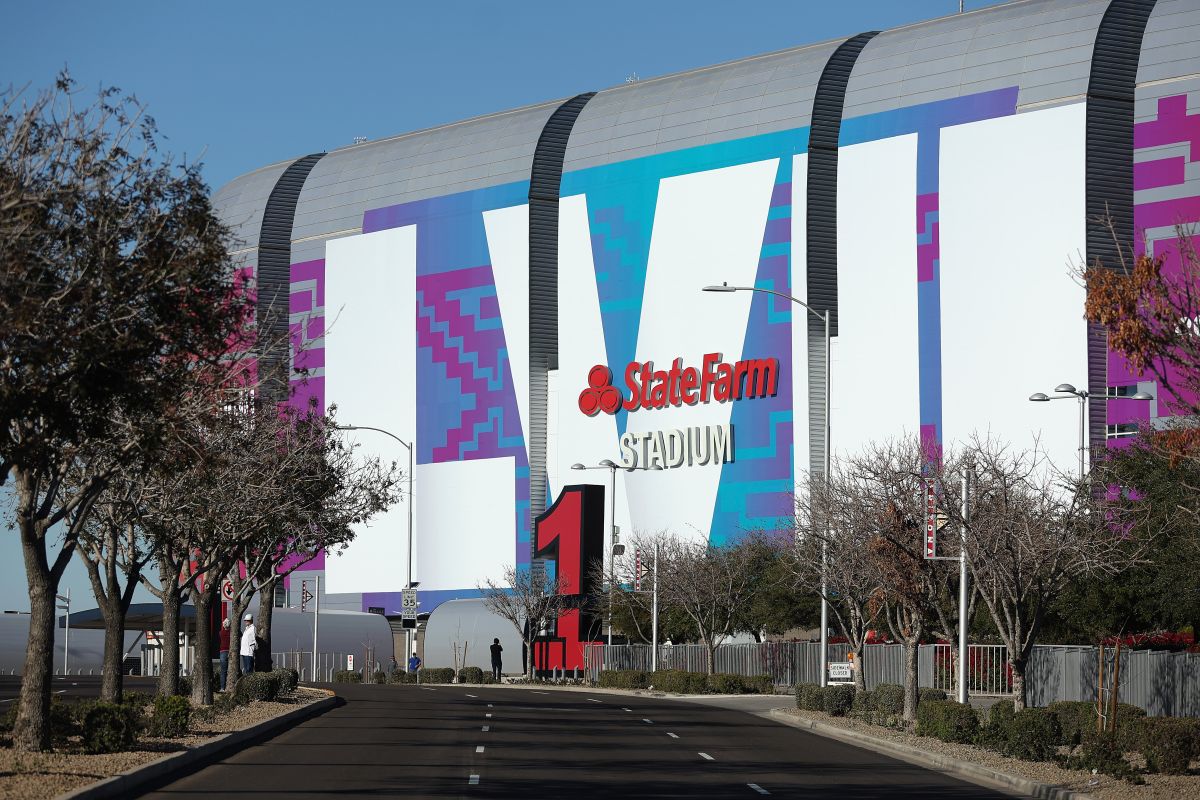 Vista general del State Farm Stadium.