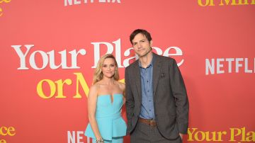 Reese Witherspoon y Ashton Kutcher en el estreno mundial de "Your Place or Mine".