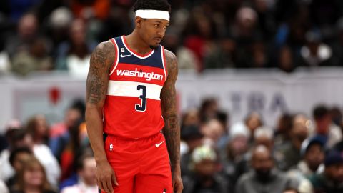 Bradley Beal durante un encuentro ante Portland Trail Blazers.