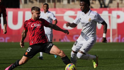 Vinícius Júnior fue el que intentó más en la ofensiva del Real Madrid.