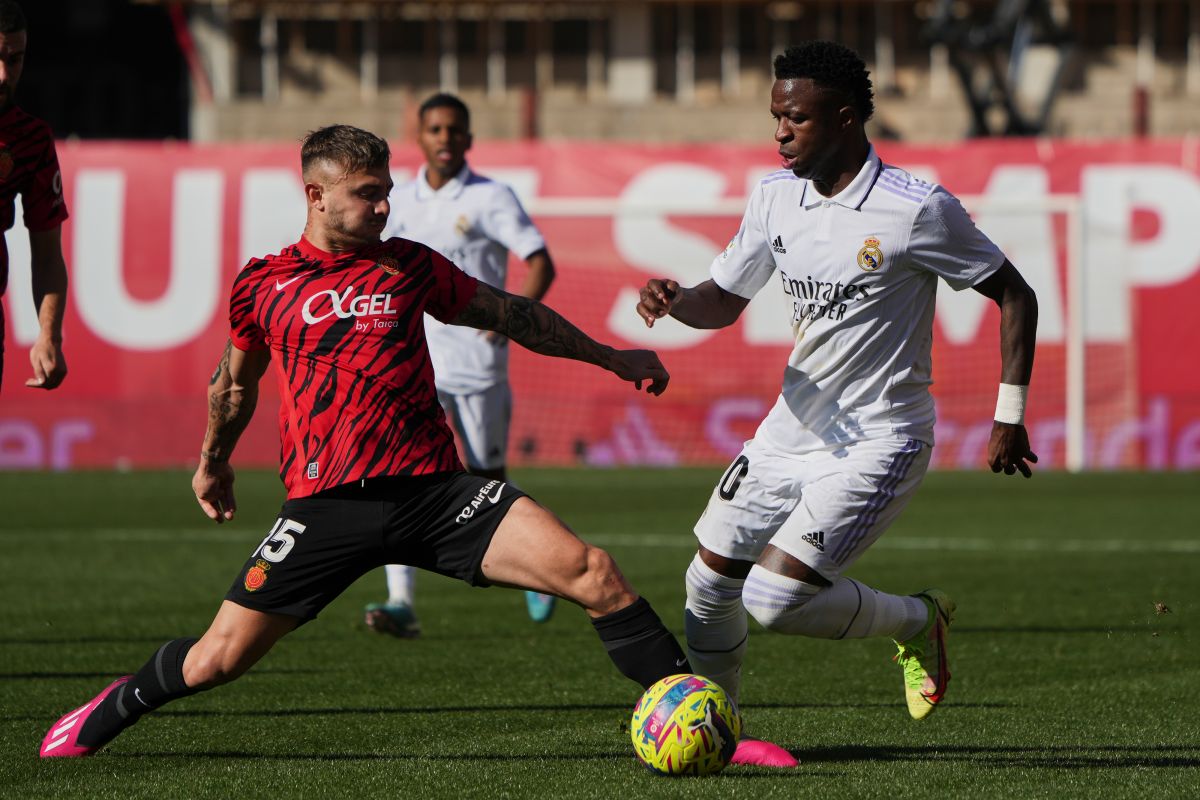 Vinícius Júnior fue el que intentó más en la ofensiva del Real Madrid.