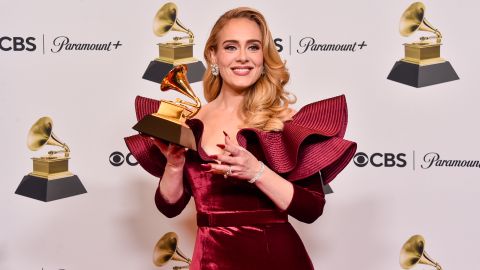 Adele gana Grammy a Mejor Interpretación Pop Solista por "Easy on Me".